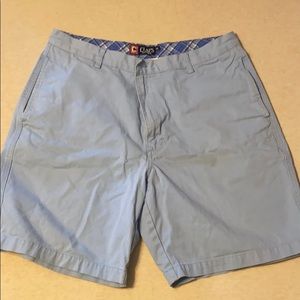 Blue shorts!